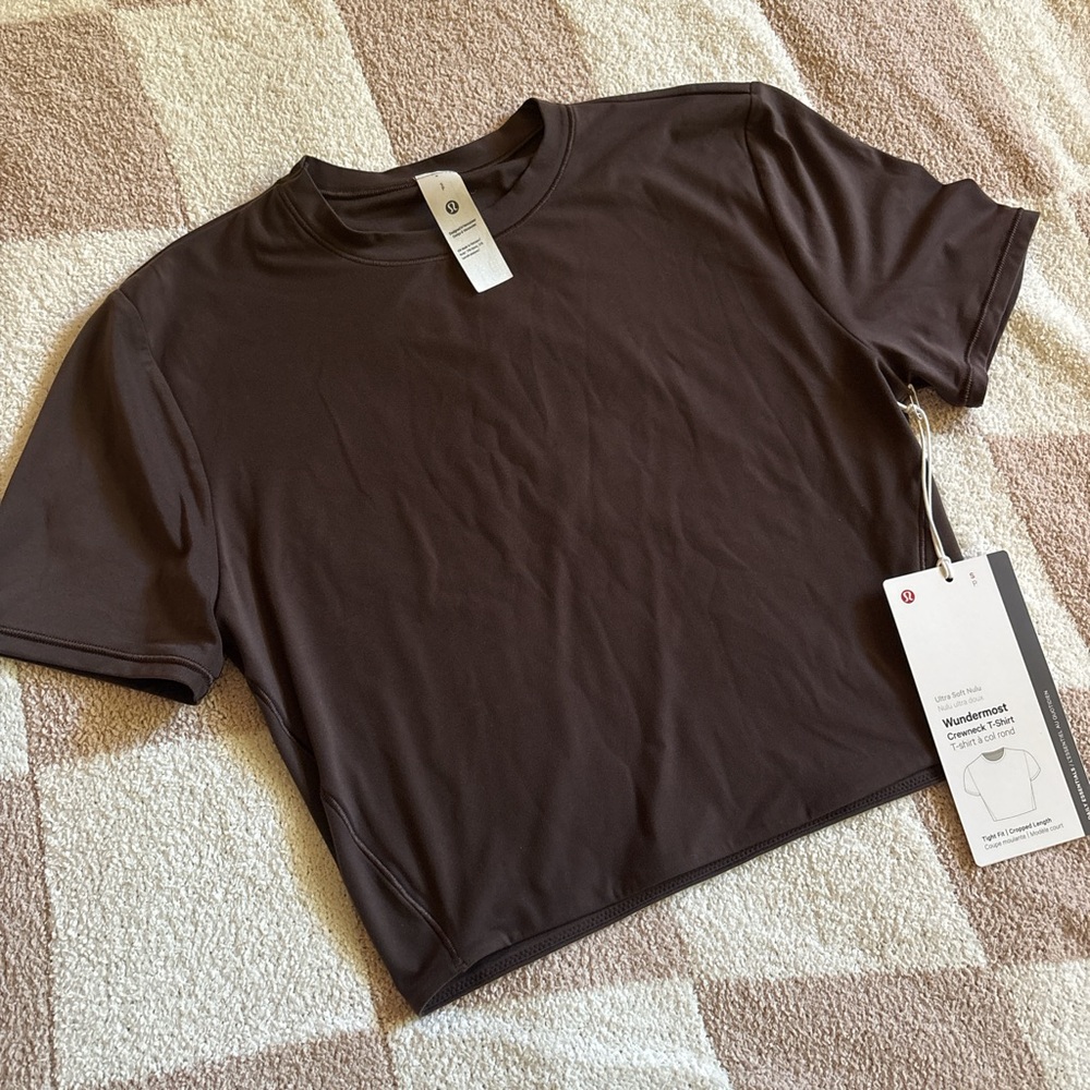 Lululemon wundermost crop